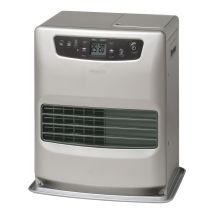 TOYOTOMI Bauheizer elektrisch 0,8-3,2 kW – 50-135 m³ Heizleistung – 5,4 L Tank – 16,2-65 h Autonomie – 8 kg – 37x29x42 cm