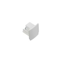 Mantra - Nordic Aluminium Xts41-3 Tapa Final Blanca Tapa Final Para Riel De 3 Luces