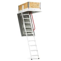 Wippro Dachbodentreppe Isotec Luxe Brandhemmend Lukenmaß 110x70cm