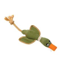 House Of Paws - Kharki Xl Duck Canvas Thrower Dog Toy - 267634