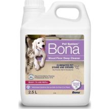 Bona Pet Nettoyant Transparent 2,5 Litres Pour Parquet
