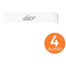 Slice 10535 Lame Di Ricambio In Ceramica, Lama A Scalpello Sottile, Fronte/retro 4 Pz.