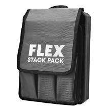 Flex Tools Werkzeugtasche klein 260 x 200 x 40 mm Doppellagiges Polyester Praktische Organisation für Werkzeuge