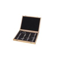 Holzmann – Juego de 4 micrómetros internos – Rango de medición: 5-30 mm, 25-50 mm, 50-75 mm, 75-100 mm