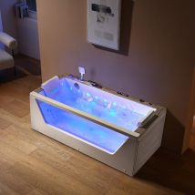 Baignoire Balneo Aquavista 180 1 À 2 Places Archipel 180x90