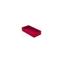 Boite de tiroir rouge – 198 mm x 99 mm x 40 mm – Rangement d'outils – Matières, Largeur, Hauteur, Longueur, Nombre de compartiment(s), Volume