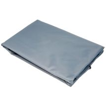 Copertura Cover Ombrellone Parasole Giardino Diametro 3 M Impermeabile In Poliestere, Con Cerniera E Cordoncino, Ca. 190 X 0,03 X 70 Cm, Grigio - 