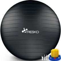 Tresko Pelota De Gimnasia Anti-reventones Bola De Yoga Pilates Y Ejercicio Balón Para Sentarse Balon De Ejercicio Para Fitness 300 Kg Con Bomba De 