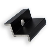 Feueranker Endklemme Für Pv Module 30 Mm Schwarz Pv Halterung Solar Aluminium 0% Nach §12 Abs. 3 Ustg