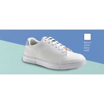 Dian - Zapato Tipo Bamba Unisex Con Corte De Microfibra D'Cover Plus Y Forro Interior Casual 35 Blanco