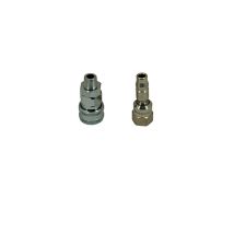 WALCOM X400 10551 PLUG – Adapter mit Außengewinde 1/4 U – Hochwertiger Druckluftadapter für Heimwerker