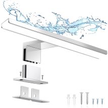 Badezimmerspiegelleuchte 6 W, 30 Cm, 400 Lm, Led-schrankleuchte, Kaltweiß 6000 K, Ip44, Wasserdichte Leuchte Für Badezimmerspiegel (300 Mm) – 