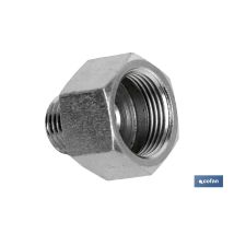 Reducción 16 X 1,5 - 1/8 Gas , Reduccion De Rosca Metálico. - Cofan