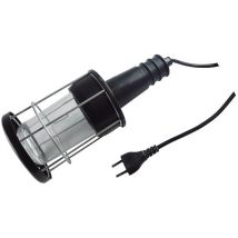 Lámpara de mano de goma 60W – Cable de 5m – Gancho colgante – Sin lámpara