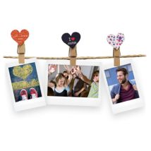 Dekoration Zum Aufstellen Fujifilm Design Clips Herzform Magnetisch