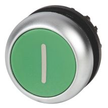 Accionamiento M22-dg-x1, Botón Verde Plano, Retorno Por Resorte