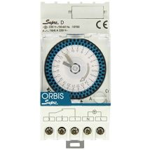 Supra D 230 V. Interruptor Horario Analogico .2,5 Modulos .s Orbis Ob290132n