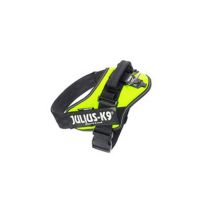 Julius K9 - Pettorina Idc Powerharness Con Fantasia (ita) - Pettorina Idc Powerharness Con Fantasia (ita) - Giallo Fluo, Xl / Taglia 2 (71-96cm)