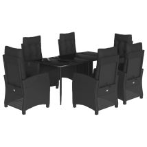 Maison Exclusive - Set De Comedor De Jardín 7 Pzas Y Cojines Ratá