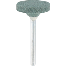 Dremel - 85422 Piedra De Amolar De Carburo De Silicio Para Amolar, Afilar Y Grabar En Piedra, Vidrio Y Metales No Ferrosos (19,8 Mm)