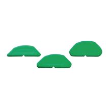 Juego de radios Calibre Fugenmeister 3er – Plantillas para alisado de selladores – Ideal para silicona, acrílico y poliuretano