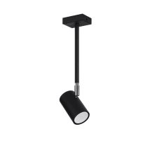 Greenice – Norano Black Ceiling Lamp – Adjustable Direction – Minimalist Design – Steel – GU10 – 10W Max – IP20