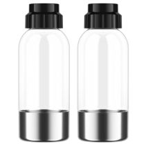 Juego De 2 Botellas De 0,5 L Para La Máquina De Agua Con Gas Aquabella. - Lot2bout0.5l - Naturamix -