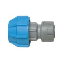 Polypipe - Polyplumb Polyfast Pb422015 20mm X 15mm Mdpe Adaptor - Single