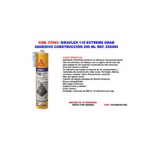 Sikaflex – Adesivo da costruzione versatile 290 ml – Colle multiuso – 7612895451459
