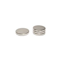 28 X Bottone Magnetico S/foro D 20x3 Mm Por 8 Kg
