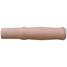 Capito Ersatzgriff Holz konisch zulaufend – 34 mm Durchmesser – 1,5 mm Wandstärke – unplattbar PU-Rad – für Schubkarre PRAKTICA
