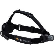 Suprabeam - Lámpara De Casco Led, Dimensiones : 70 X 49 X 42 Mm, Duración De Servicio 10-30 H, Luminosidad De 20 - 200 (regulador) 300 (boost) Lm, 