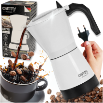 Macchina Per Caffè Elettrica Camry Bianca Cr4415w