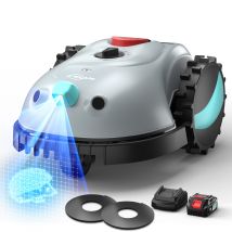 Yardcare Mähroboter Ohne Begrenzungskabel, Mit Vision Navigation, 150 Hinderniserkennung, Rasenroboter Bis Zu 150 M², Rasenmäher Roboter Mit 