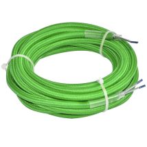 Textil Lampen Verbindungs Kabel Strom Pendel Leitung Verlängerung 2-adrig Grün Nordlux 73059907