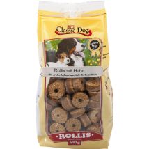 Classic Snack Rollis Huhn 500 G Hundeleckerlis