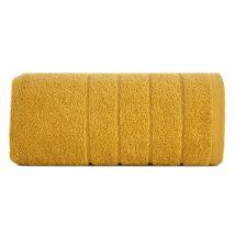 Eurofirany Asciugamano Da Bagno Assorbente Soffice Dali 70x140cm Senape