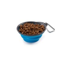 Dexas – Collapsible Travel Cup Small Pro Blue – 265139 – Dog Bowls and Dishes