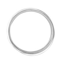 Vaessen Creative - Filo Di Alluminio A Sezione Piatta, 3,5 X 1 Mm, 5 M, Colore: Argento