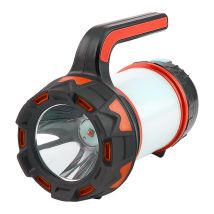 Rechargeable Camping Lantern, Flashlight, For Hurricane Emergency, Outdoor, Hiking And Home (red)