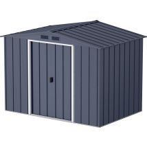 Tepro - Metallgerätehaus Geräteschuppen Gerätehaus Gartenhaus Eco 260x180x191cm