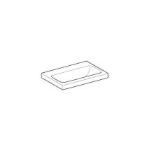 Keramag - Geberit Icon Light Waschtisch, 60 Cm X 42 Cm, Ohne Hahnloch, Ohne