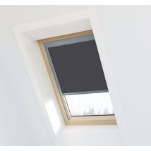 Avosdim - Verdunkelungsrollo Für Velux Dachfenster - Anthrazitgrau - 104