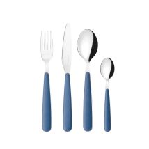 Set De 24 Cubiertos Pop Azul Navy