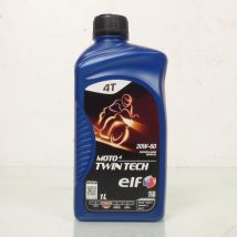 Öl 1l Elf Moto 4 Twin Tech 20w-60 Für Zweizylinder-motorräder