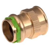 Vsh Sudopress Cobre Manguito De Transición Hembra/hembra 22xrp3/4" Tipo Sp4270gv, 6672182