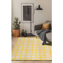 Alfombra - Colección Caro Beneffito - Amarillo Brillante - Alfombra - Amarillo - 240x340cm
