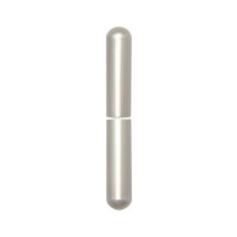 936084 – Manicotto Terminale Dim, Rotondo, Nastro, Diametro 15 Mm, 92 Mm, In Alluminio Nichelato Opaco, 953982 - Sfs