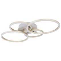 Etc-shop - Globo - Plafoniera - Kendy - Nichel - Metallo - Led - 67233-40n
