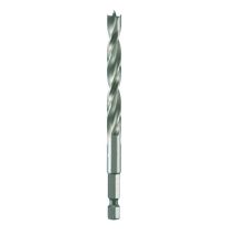 Foret À Tourillon Hss Résistant Jusqu'à 450 °c - Bois, Panneaux D. 6 X Lt. 93 X Lu. 57 X Q. 6 Mm X Z2 - Diamwood